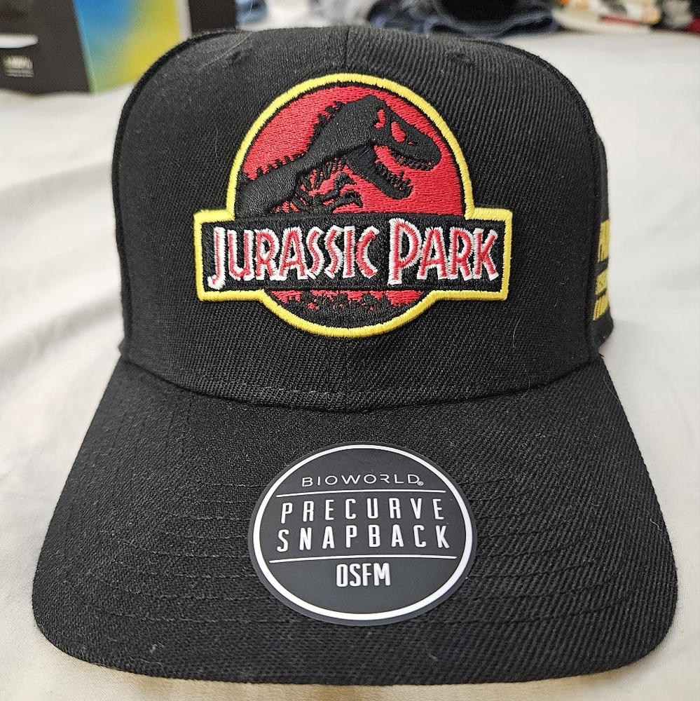Bioworld Jurassic Park snapback hat